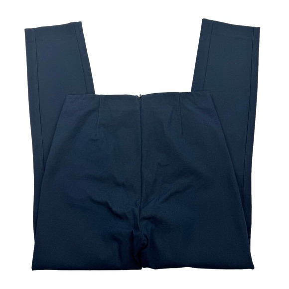 Rag & Bone Pants Womens Size 4 Navy Blue Zip Back Skinny Slacks Simone Ankle - Picture 1 of 10